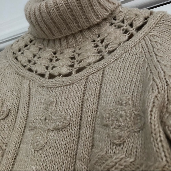 Kenzie wool blend knit sweater - Picture 3 of 7